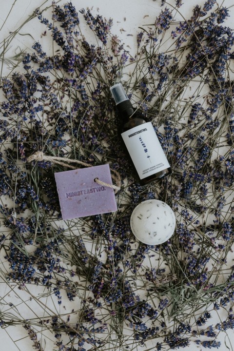 Lavendel - Badekugel