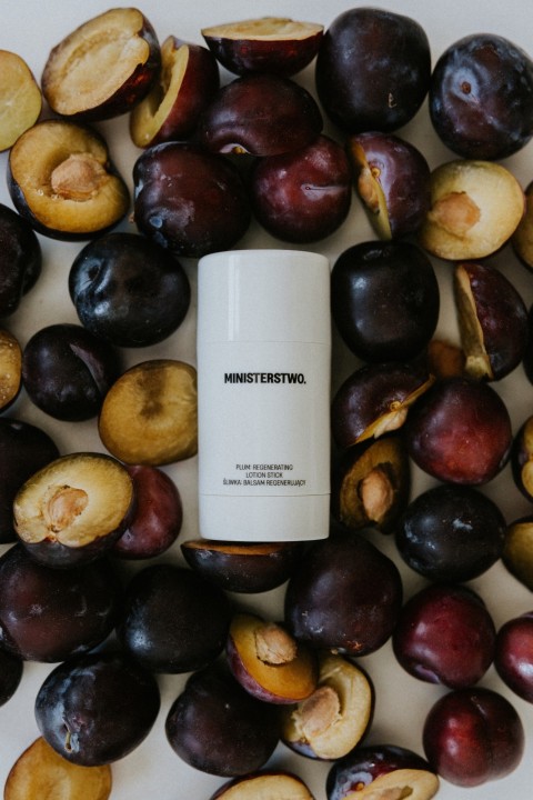 Zestaw Śliwka: peeling + balsam + olejek