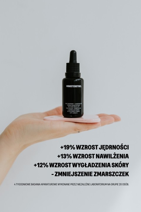 Róża-Malina + Q10 - ujędrniające serum do twarzy