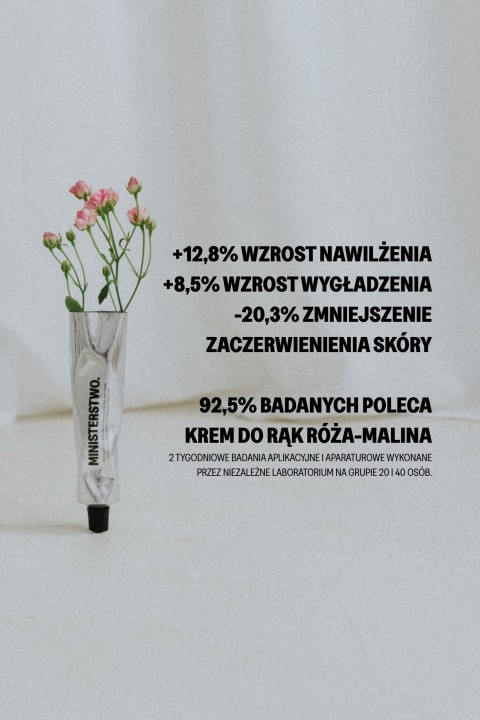 Róża-Malina - nawilżająco-regenerujący krem do rąk