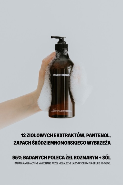 Rozmaryn + Sól - żel pod prysznic