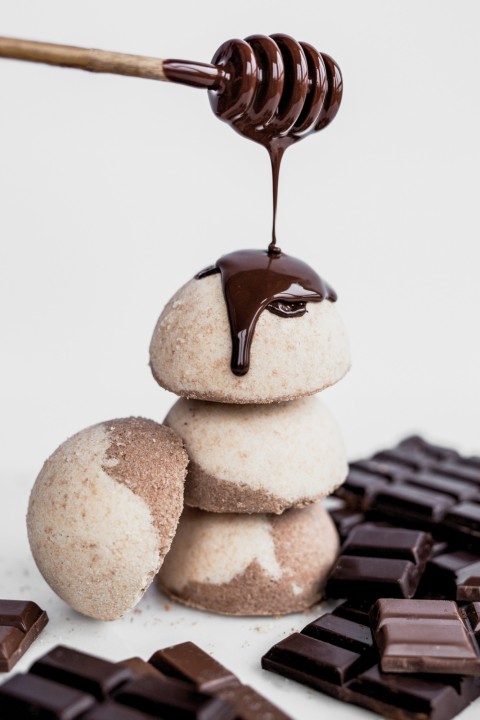 Chocolate - bath bomb