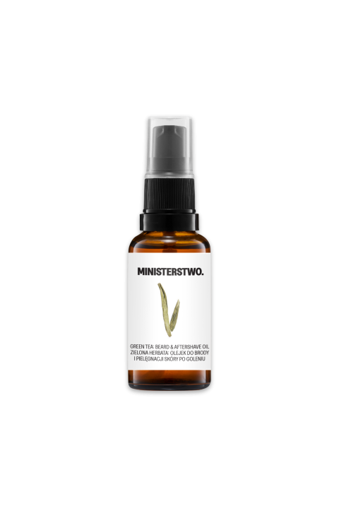 Grüner Tee - Bartöl