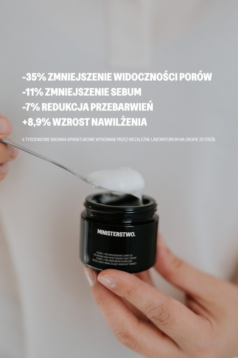 Probe: Zucker + Pro-Mikrobiom-Komplex - regulierende Gesichtscreme