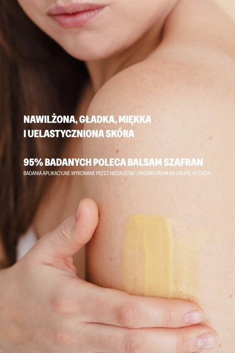 próbka: Szafran - odżywczy balsam do rąk i ciała