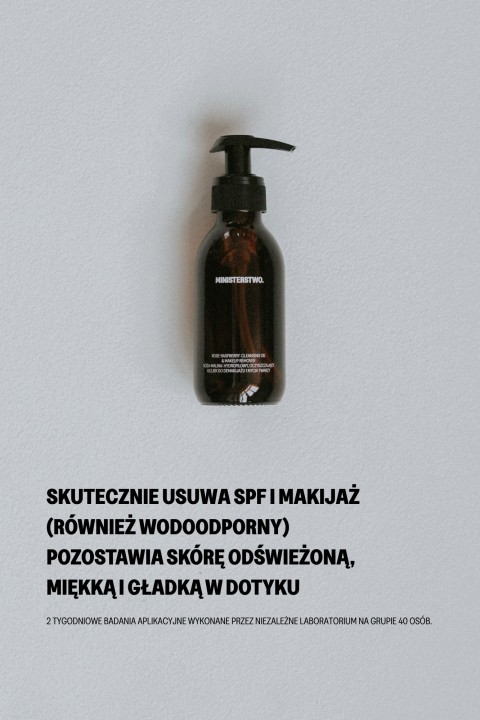 Róża-Malina - hydrofilowy olejek do demakijażu