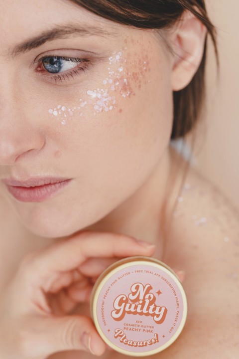 Bio brokat - Peachy Pink