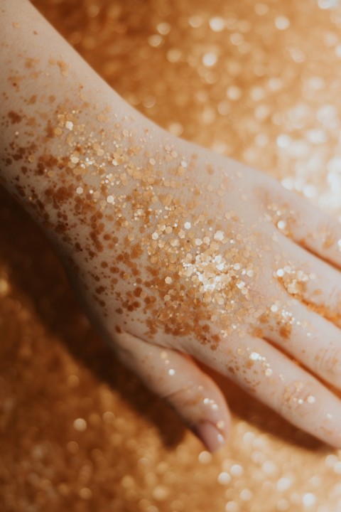 Bio brokat - Rusty Gold