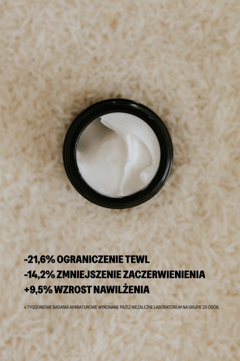 Ryż + ektoina - łagodzący krem do twarzy